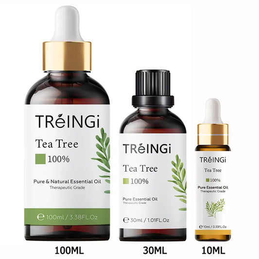 Pure Natural Therapeutic Grade Essential Oils Tea Tree Rose Jasmine Mint Vanilla Eucalyptus