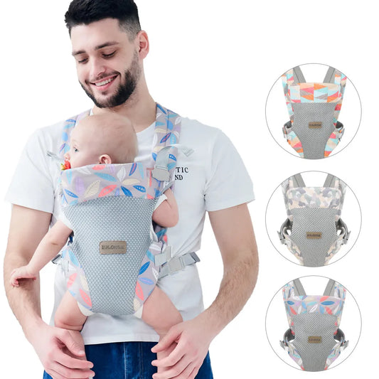 Baby Carrier, Bag Portable Ergonomic Backpack Newborn To Toddler Front and Back Holder Kangaroo
