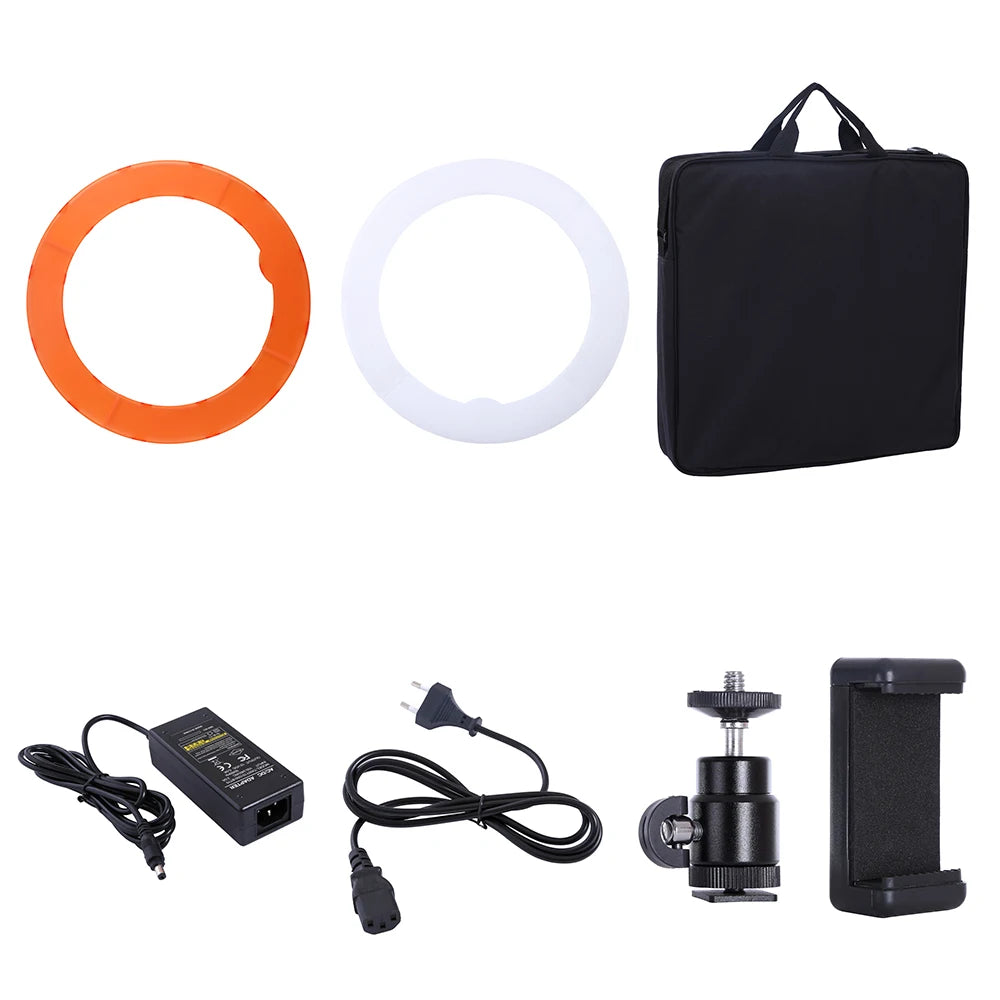 55W 18 inch Camera Phone LED Ring Light  Photography studio Dimmable  Ring Lamp