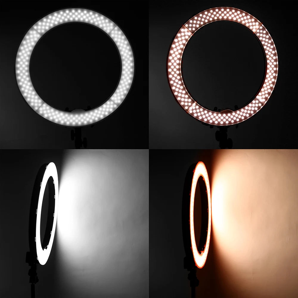 55W 18 inch Camera Phone LED Ring Light  Photography studio Dimmable  Ring Lamp