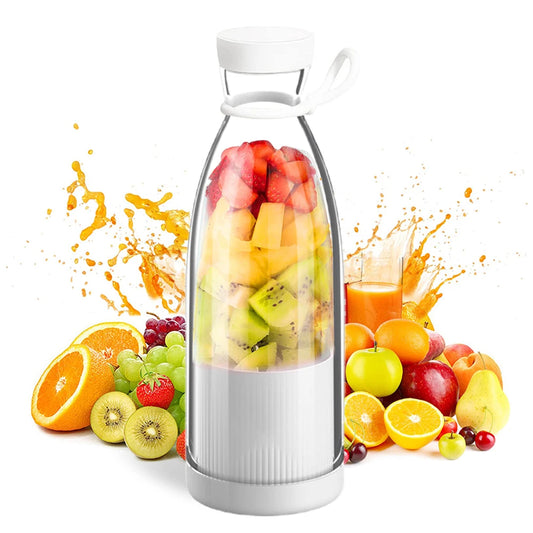 New Portable Blender Bottle Juicer Usb Rechargeable