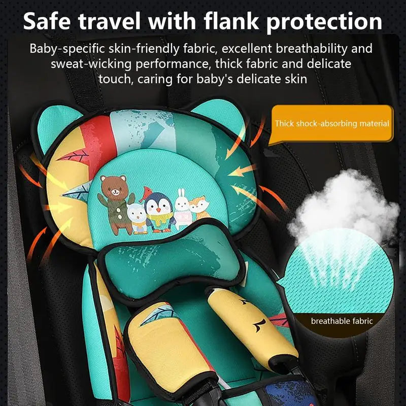 Auto Child Safety Seat Simple Car Portable Seat Belt Car Seat Protection Travel Accessories