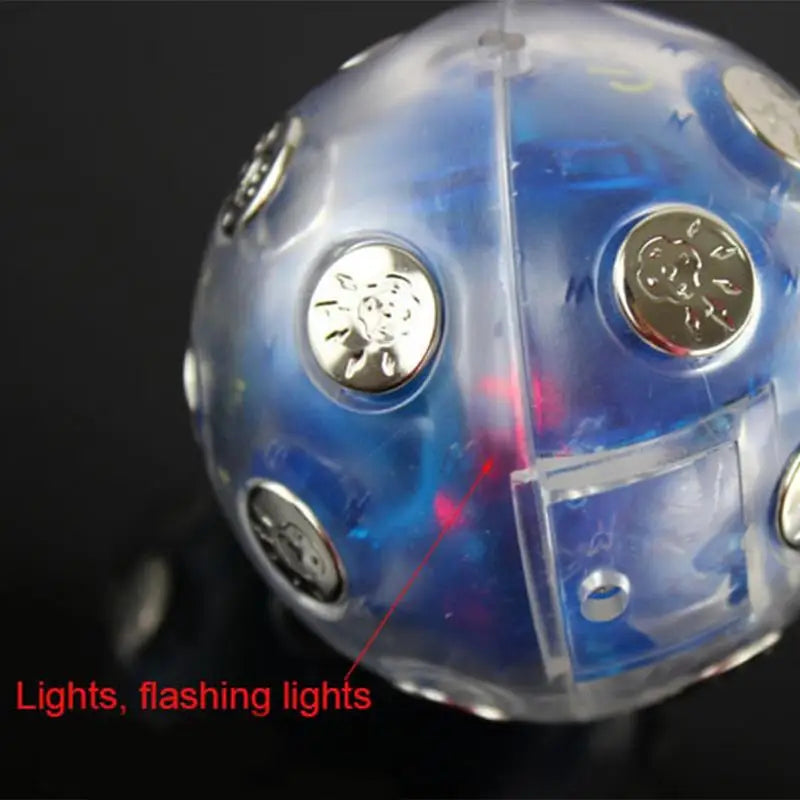 Electric Shocking Ball Shock Glowing Ball Stress Relief Auto Off Prank Trick Magnetic Ball Holiday Party Game