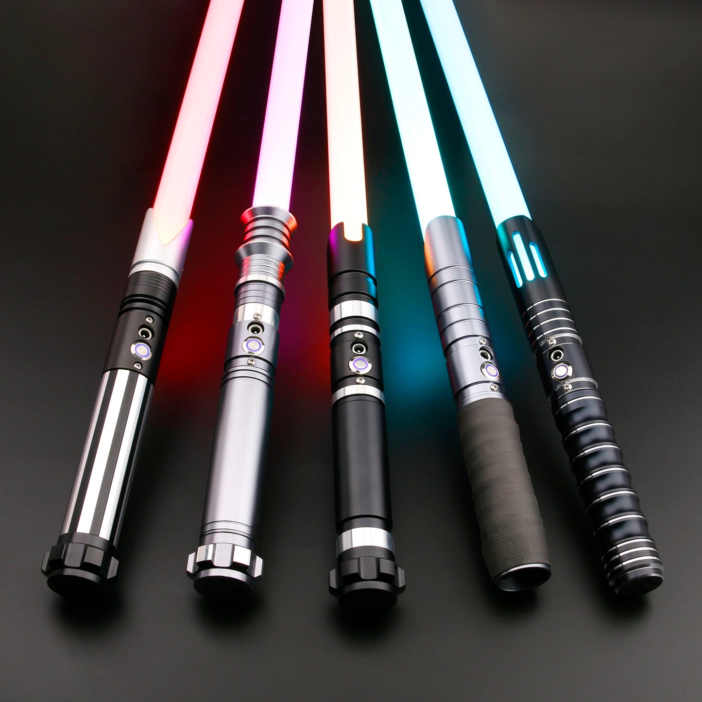 TXQSABER Neo Pixel Lightsaber Smooth Swing Heavy Dueling RGB 12 Colors