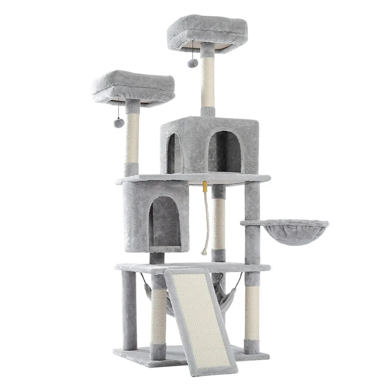 Domestic Delivery Multi-Level Cat Tree Tower Climb Furniture Scratching Post