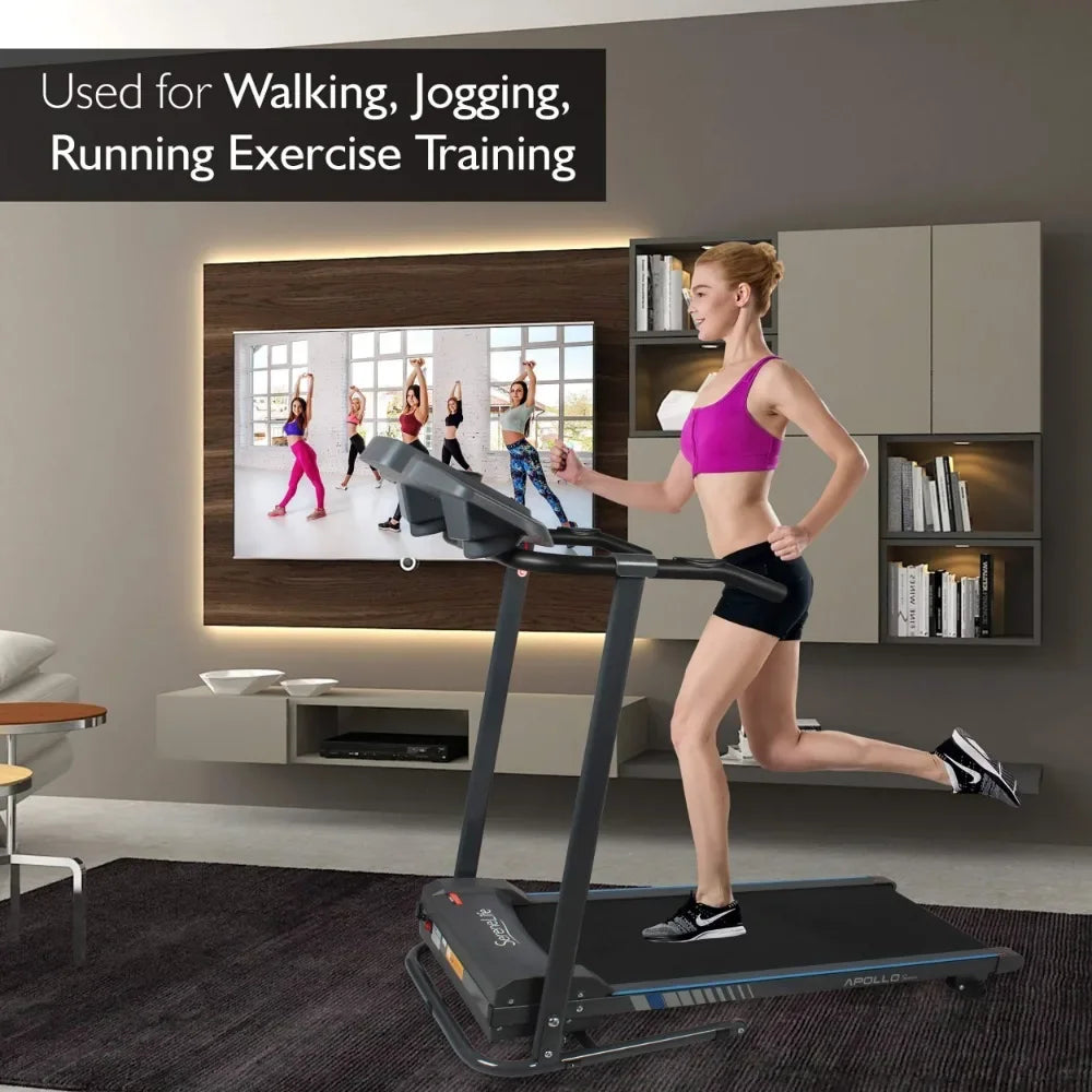 Folding Treadmill - Foldable Home Fitness Equipment  for Walking & Running