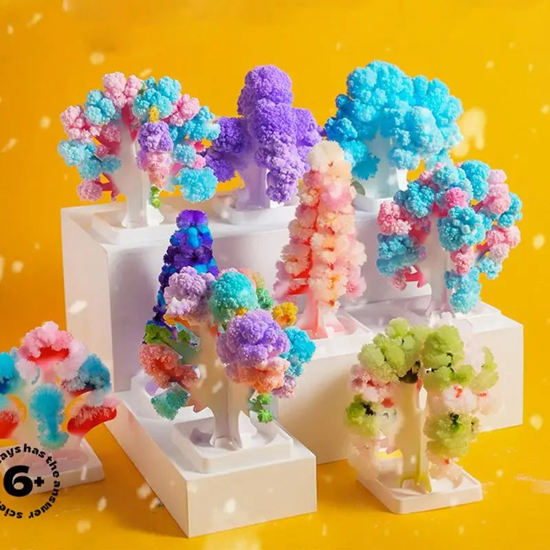 Magic Growing Christmas Tree Paper Crystal Trees Blossom Toys Christmas Trees