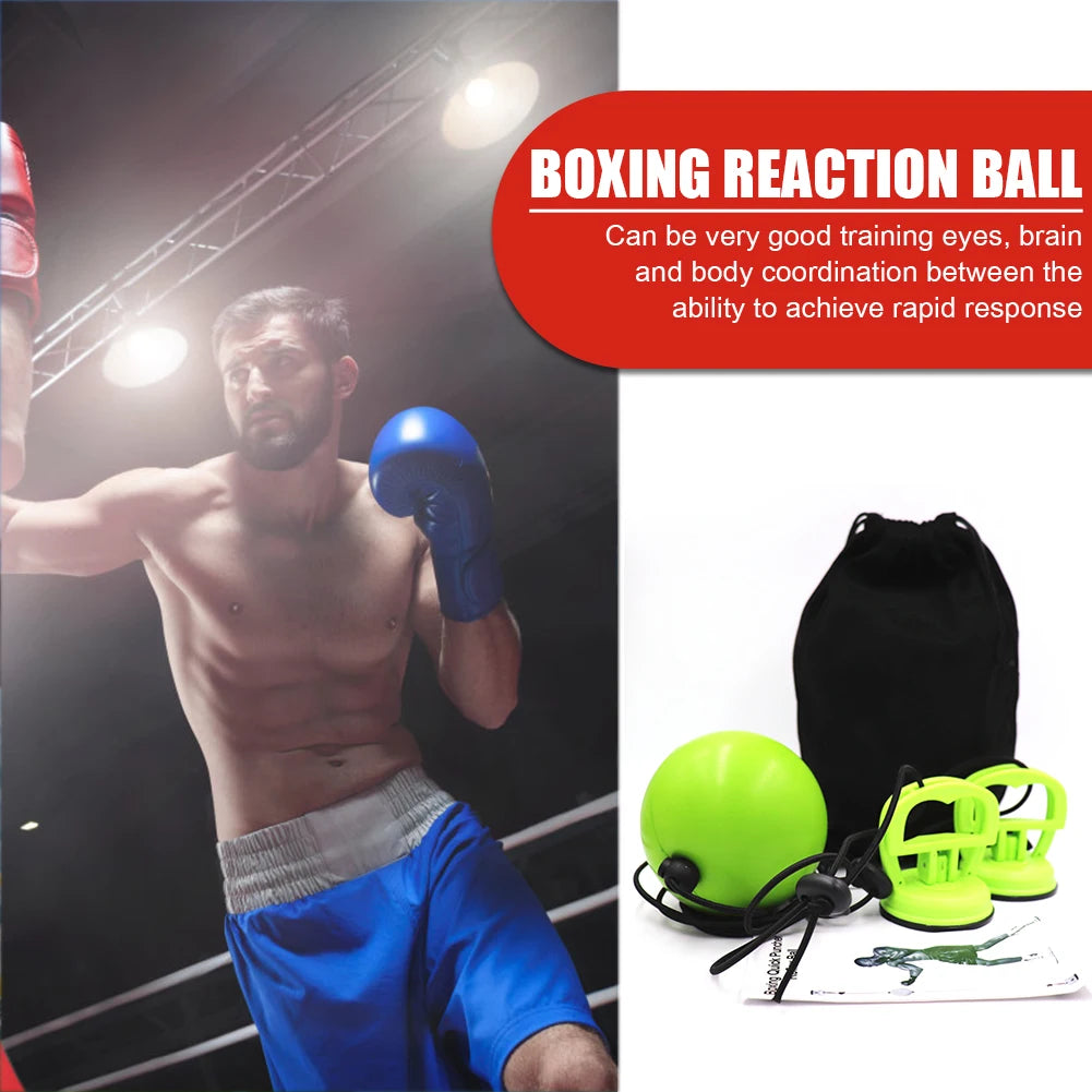 Adjustable Suction Cup Boxing Reflex Speed Ball Hand Eye Reaction