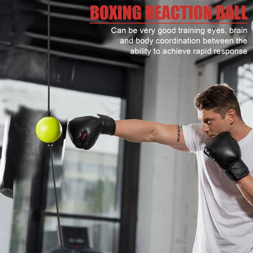 Adjustable Suction Cup Boxing Reflex Speed Ball Hand Eye Reaction